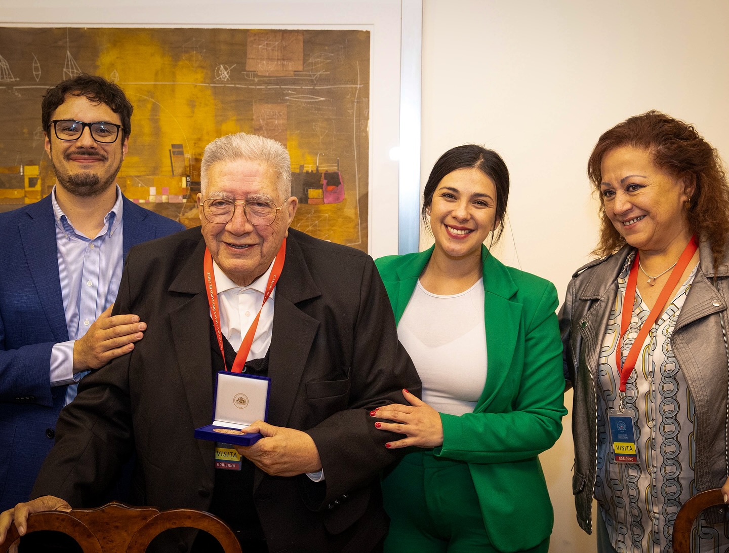 Reconocen la trayectoria de Valentín Trujillo en el Congreso Nacional